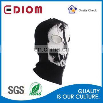 Professional wholesale windstopper custom motorcycle 100% polyester skull ski mask