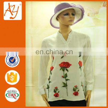 Latest ladies embroidered blouse styles