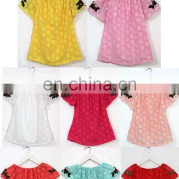 Chinese Bulk Wholesale Boutique Outfits Kids Clothing T-shirt for Girls photo-6