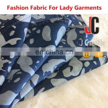 Wholesale 100%cotton high quanlity camouflage denim fabric