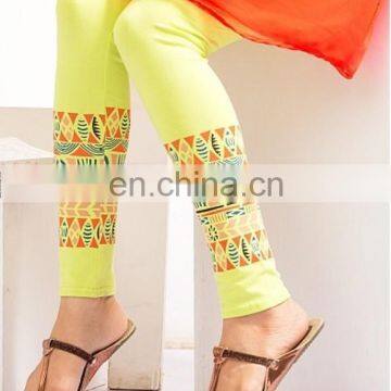 Printed Leggings Manufacturer, Designer Leggings Exporter,leg-ins Wear Supplier photo-5