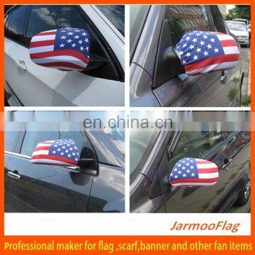 national holiday decorative car mirror cover