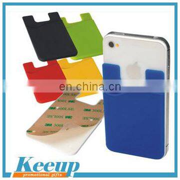 3M Sticker Silicone Smart Wallet Mobile Card Holder