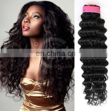 The Most Natural Look Real No Shed No Tangle 100% Deep Wave virgin malaysian human Hair deepwave hair extension