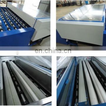 Horizontal hollow glass machine