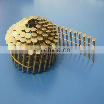 15 Degree Screw Shank Coil Nails for wood pallet