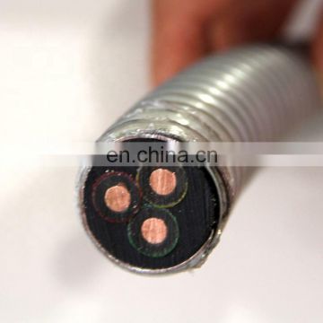 3x10AWG Copper Conductor Rubber Insulated and Sheathed Submersible Oil Pump Cable ESP Cable