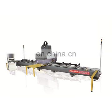 Cnc 5 aluminum curtain wall machine centre