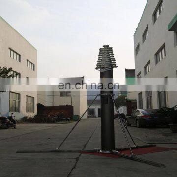 15m Large Payload Air Pump Pneumatic Mast Tower
