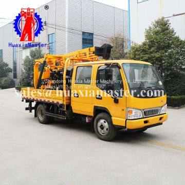 XYC-200 Tricycle Core Drill Rig 200 m Geological Exploration Drilling Rig Hydraulic Drill Tower Transportation is Convenient photo-3