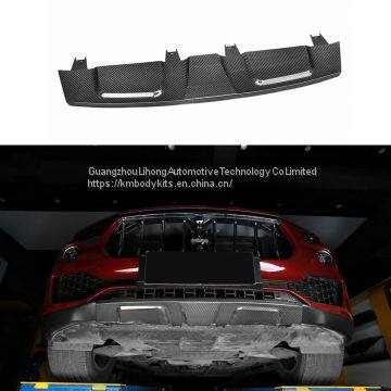 KM for Maserati Levante M157 2016-UP carbon fiber front lip frontspiltter rear diffuser rear bumper