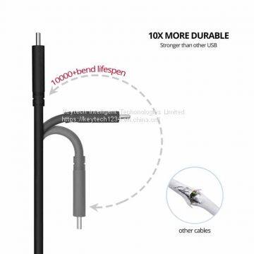 KCC019 10 Gbps USB 3.1 Type-C To C Gen 2 Cable With 4K Video and 100W Power Delivery photo-3