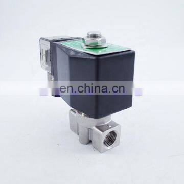 GOGO 150Bar GSPG-06 2 way water high pressure solenoid valve 1/4" BSP 220V 24V Orifice 6mm N.C stainless steel 304 valve
