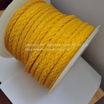 Recomen Supply Good Quality High Tensile UHMWPE/HMPE Rope 12 Strand Mooring Rope