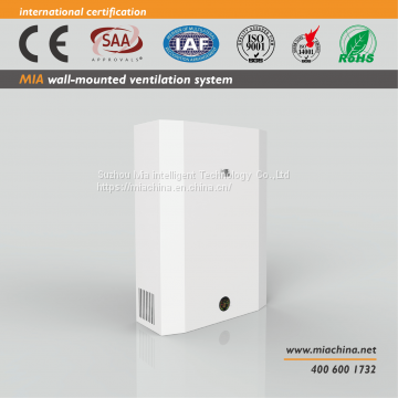 MIA Ventilation Wall Mounted Recuperator System Heat Exchanger/ERV/HRV Model: MIA-AHE/BGL photo-2