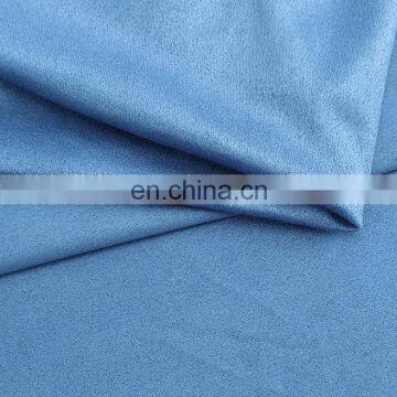 4 Way Stretch Polyester Spandex Suede Fabric for Fashion Garment photo-2