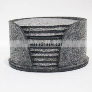 Eco Friendly Portable Absorbent Stone Coaster Placemat Cotton Acrylic Mats Coasters Plastic Table Mat photo-3