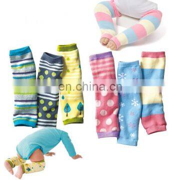 WINTER Soft Thicken Terry Oversleeve Safety Crawling Baby Leg Warmers Well Knee Pads For Child