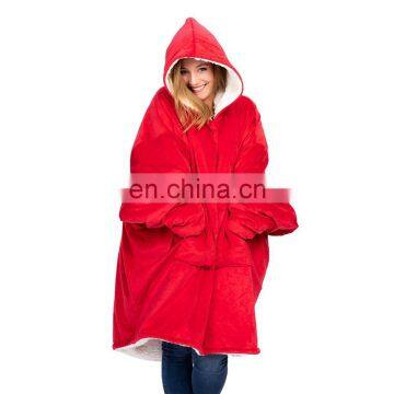 Hooded Blanket Adult or Youth Size Sweatshirt Fleece or Sherpa Sloth Blanket photo-5