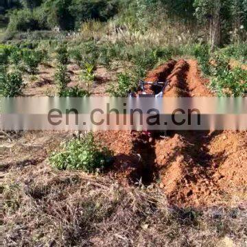 Dry land cultivating ditching power weeder