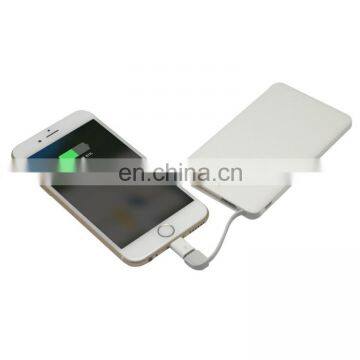 New Products Shenzhen 5000mah Power Banks Mobile Power Supply,Super Slim Credit Card Power Bank