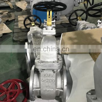 JIS F7363C MARINE CAST STEEL GATE VALVE 5K