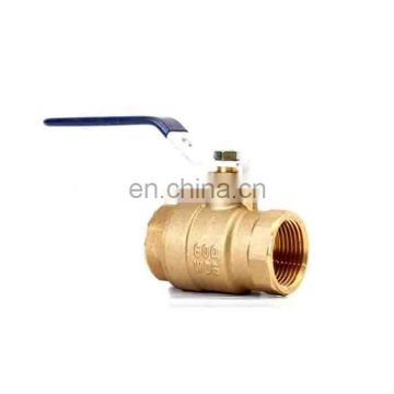 China cw614n pn40 brass ball valve WOG600