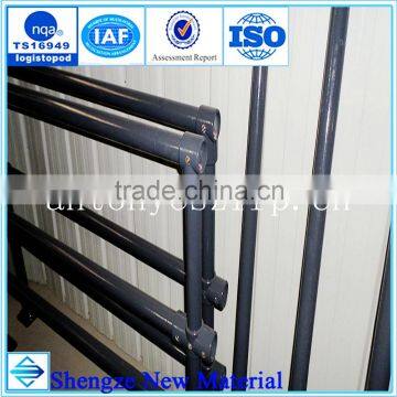 FRP industrial round tube guardrail customization