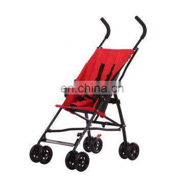 Easy folding lightweight cheap price 4 wheels travel baby stroller