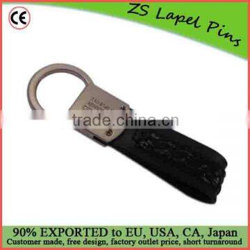 hot! leather strip key holder leather keyring