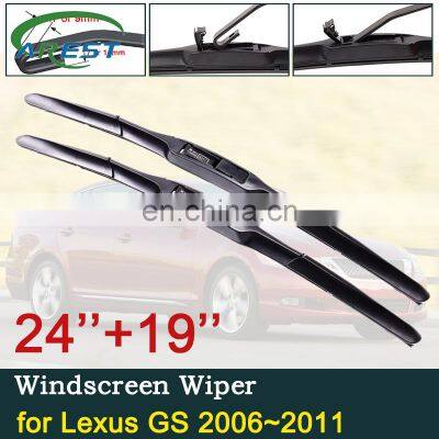 Car Wiper Blades for Lexus GS GS300 GS430 GS450h GS350 GS460 2006~2011 F Sport Windscreen Windshield Wipers Car Accessories