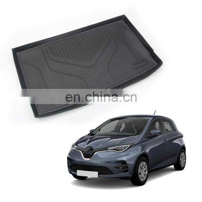 High Quality Anti-slip Car Interior Accessories Parts Tpe Car Trunk Cushion Floor Mats For Renault Zoe E-tech Electric 2021