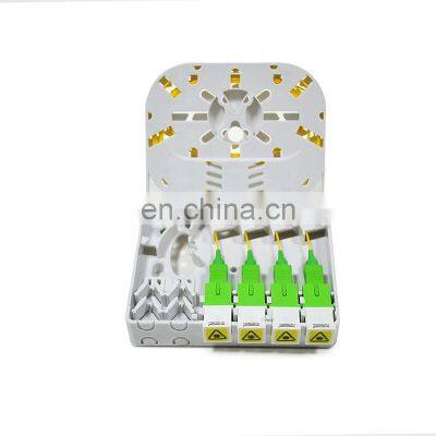 FTTH mini fiber optic terminal box 4 Core ftth box