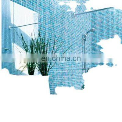 Blue colors Hot-Melting Non-slip Mosaic for bathroom swimming pool tiles decor tiles