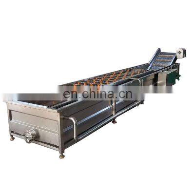 CE Approved fruit and vegetable washing cleaning/waxing/drying/sorting machine line