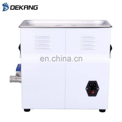 10 Liter LCD Screen Turbo Sweep Digital Heating Ultrasonic Cleaner , Ultrasonic Cleaning Machine With Power Adjustable photo-2