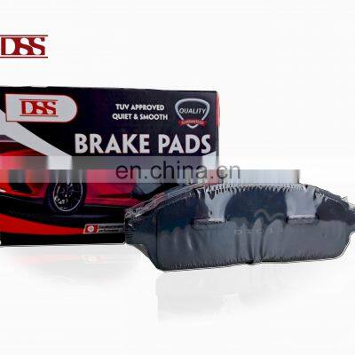 D1011 Wholesale semi metal ceramic break pads pastillas de freno auto spare parts car disc brake pad for ford