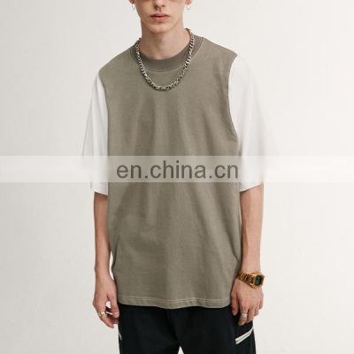 new arriving and design 100 percent cotton plain t-shirt acid wash oversized short sleeve tshirt for men