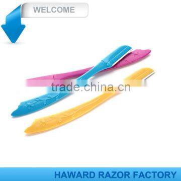 wholesale price ABS handle eyebrow razor