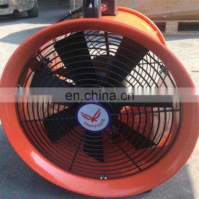 8'/10'/12' Portable Industrial Axial Blower Workshop Exhaust Fan With Aluminum Blades