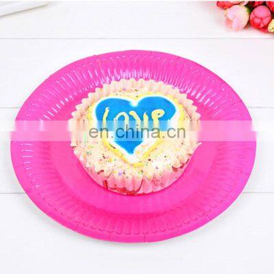 Customised Eco Friendly Disposable Biodegradable Paper Plate photo-2