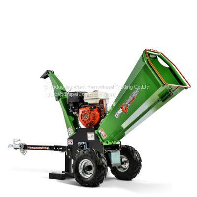 Hot Sale 420cc ATV Wood Chipper, Wood Shredder With 15 hp Engine