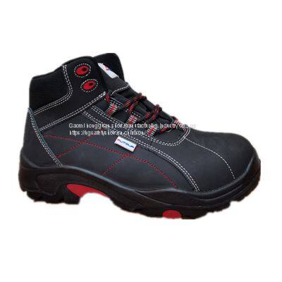 S1P/S3 SAFETY SHOES NUBUCK LEATHER MIDDLE CUT RT6868 photo-2