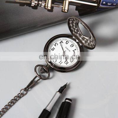 GOHUOS Men And Ladies Pocket Watches Quartz Analog New Models Casual Watch Steel photo-2