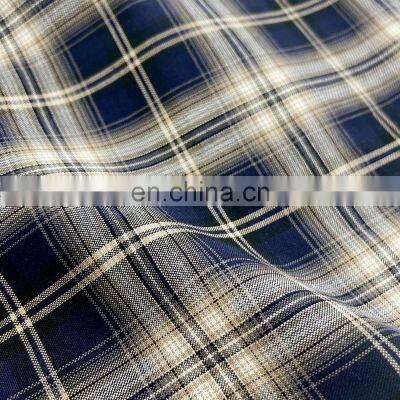 stocklot flannel plaid fabric suppliers twill 100 cotton check woven yarn dyed flannel fabric for shirt