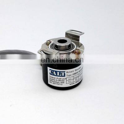 GHB38-05G1024BML5 1024pulse 5mm Blind Hollow Shaft 5V Line Driver Incremental Rotary Encoder for Embroidery Machine photo-4