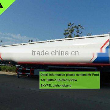 China carbon steel 40000-60000L 3 axles semi-trailer 0086-13635733504