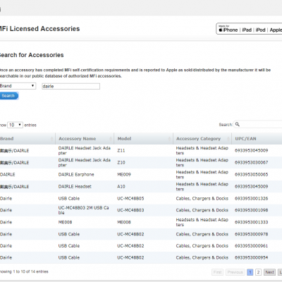 Good Quality White MFi Power Cord Portable Phone Charger for Cable Iphone Certificated MFi Original for Iphone 5 6 7 8 X photo-5