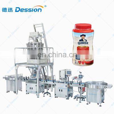 small bottle filling and capping machine food filling packing machine in stock