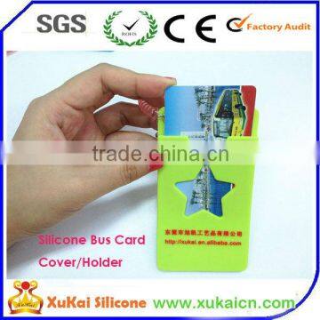 Card cover hoder/ATM bank silicone card holder